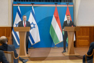 Israeli Foreign Minister in Hungary