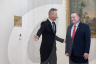 Israeli Foreign Minister in Hungary