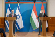 Israeli Foreign Minister in Hungary