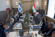 Israeli Foreign Minister in Hungary