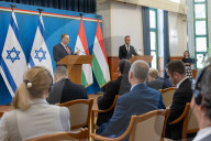 Israeli Foreign Minister in Hungary