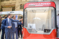Inaugurazione FrecciaLounge della stazione Milano Centrale
