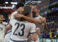 FUSSBALL - EURO 2024: Shaqiri trifft zum 1:1 im Spiel Schweiz gegen Schottland