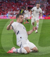 FUSSBALL - EURO 2024: Shaqiri trifft zum 1:1 im Spiel Schweiz gegen Schottland