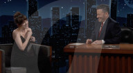 Dakota Johnson TV talk show wardrobe malfunction