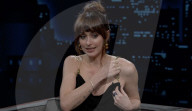 Dakota Johnson TV talk show wardrobe malfunction
