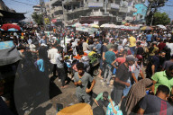 Gaza market brimming with goods