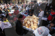 Gaza market brimming with goods