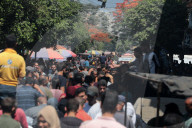 Gaza market brimming with goods