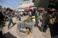 Gaza market brimming with goods