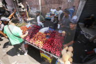 Gaza market brimming with goods