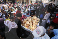 Gaza market brimming with goods