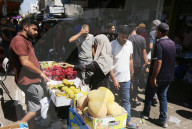Gaza market brimming with goods