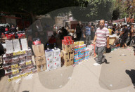 Gaza market brimming with goods