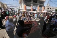 Gaza market brimming with goods