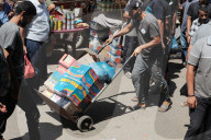 Gaza market brimming with goods