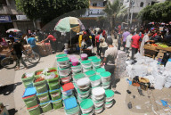Gaza market brimming with goods