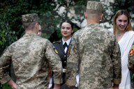 Graduation ceremony at Military Institute of Kyiv National University
