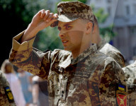 Graduation ceremony at Military Institute of Kyiv National University