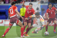 FUSSBALL - EURO 2024:  Schweiz - Deutschland endet 1:1