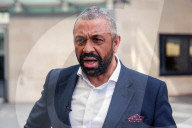  James Cleverly at the BBC in London, UK.