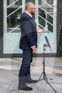  James Cleverly at the BBC in London, UK.