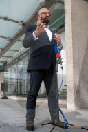  James Cleverly at the BBC in London, UK.