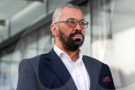  James Cleverly at the BBC in London, UK.