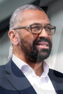  James Cleverly at the BBC in London, UK.