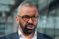  James Cleverly at the BBC in London, UK.