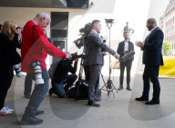 Guests of Sunday with Laura Kuenssberg at the BBC, Broadcasting House, London, UK.