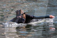 'Surfers Against Sewage' stage protest on the River Thames