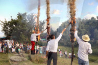Kupala Night celebration in Pyrohiv Museum in Kyiv