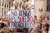 Barcelona, Strike of the workers of the Barcelona City Council