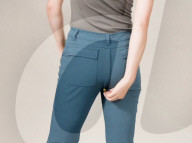 Uniqie zipper allows women to pee free