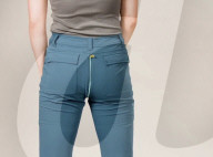 Uniqie zipper allows women to pee free