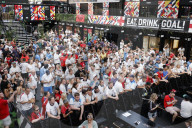 England's Euro 2024 Group C match against Slovenia at BOXPARK Croydon in south London, UK.