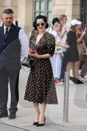 Excl - Dita Von Teese in Paris