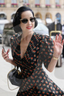 Excl - Dita Von Teese in Paris