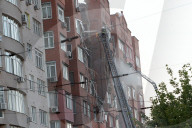 Russian missile strikes Dnipro apartment block