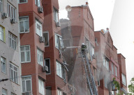 Russian missile strikes Dnipro apartment block