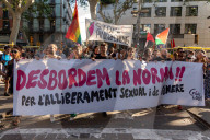 Barcelona - LGBT Pride demonstration in Barcelona

