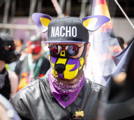 Pride in London parade, Park Lane to Trafalgar Square, London, Great Britain 
29th June 2024