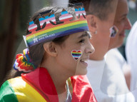 Pride in London parade, Park Lane to Trafalgar Square, London, Great Britain 
29th June 2024