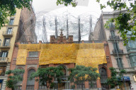 Barcelona - Change of facade at the Tapies Foundation