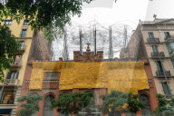 Barcelona - Change of facade at the Tapies Foundation
