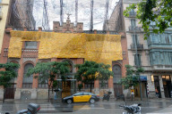 Barcelona - Change of facade at the Tapies Foundation