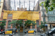 Barcelona - Change of facade at the Tapies Foundation