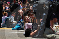 St. Louis Pride parade delayed as Pro-Palestine protesters block path