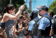 St. Louis Pride parade delayed as Pro-Palestine protesters block path
